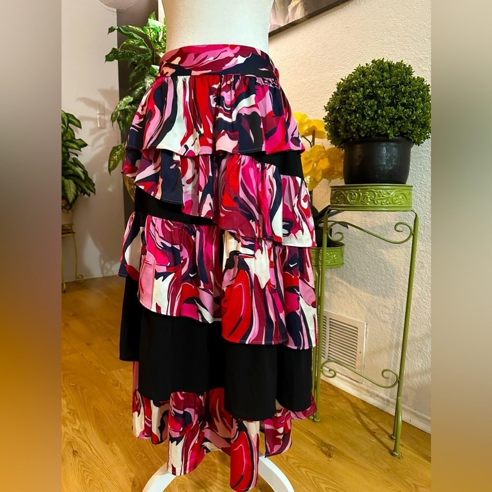 Crosby by Mollie Burch Eartha Skirt Aspen Print size M